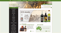 Desktop Screenshot of cerbaco.com.au